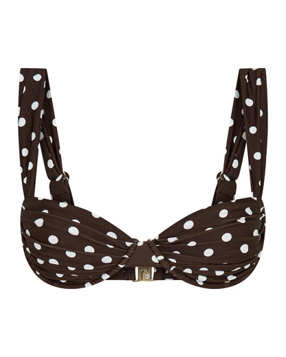Rhodes Top Chocolate Polka
