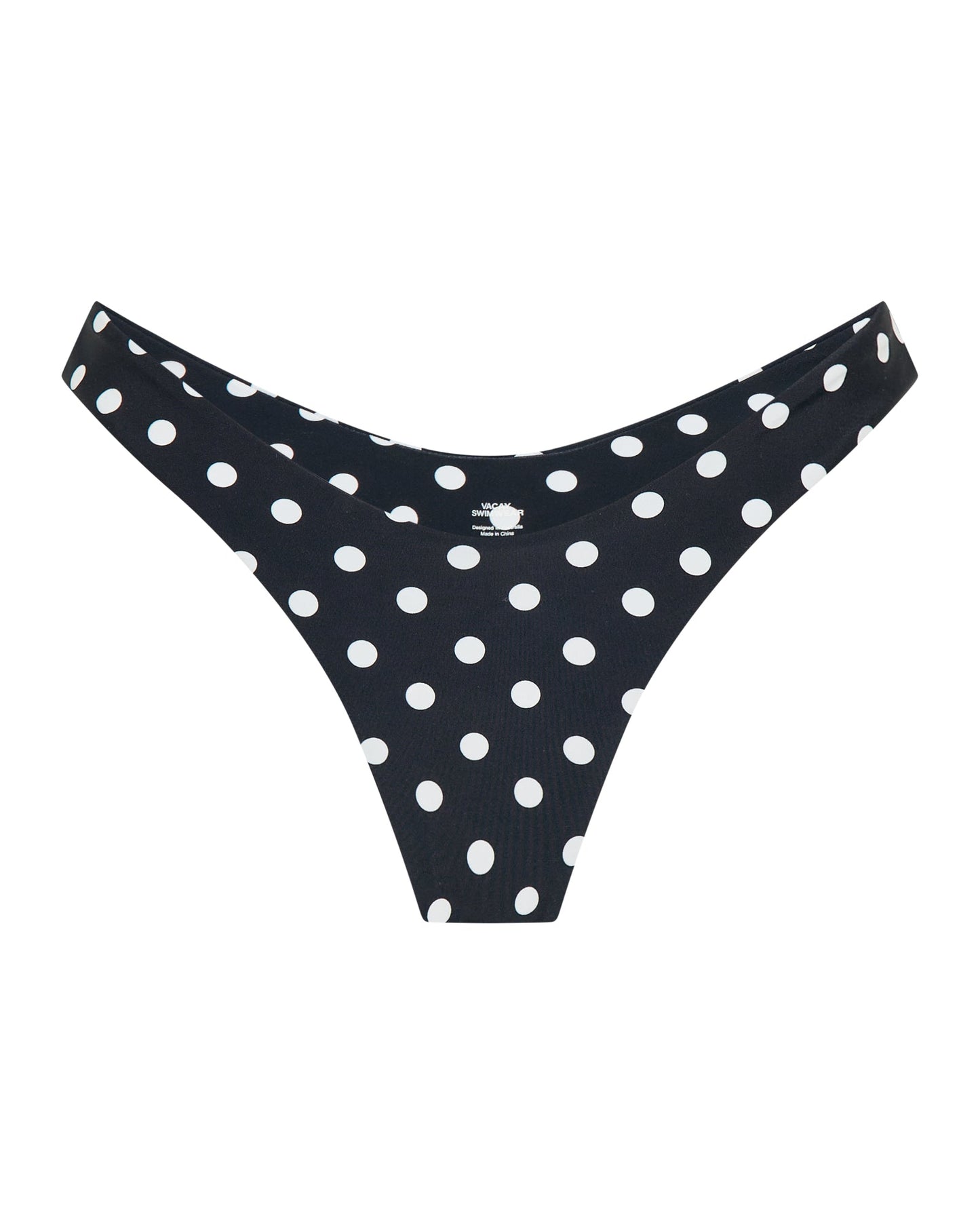 Positano Bottom Black Polka
