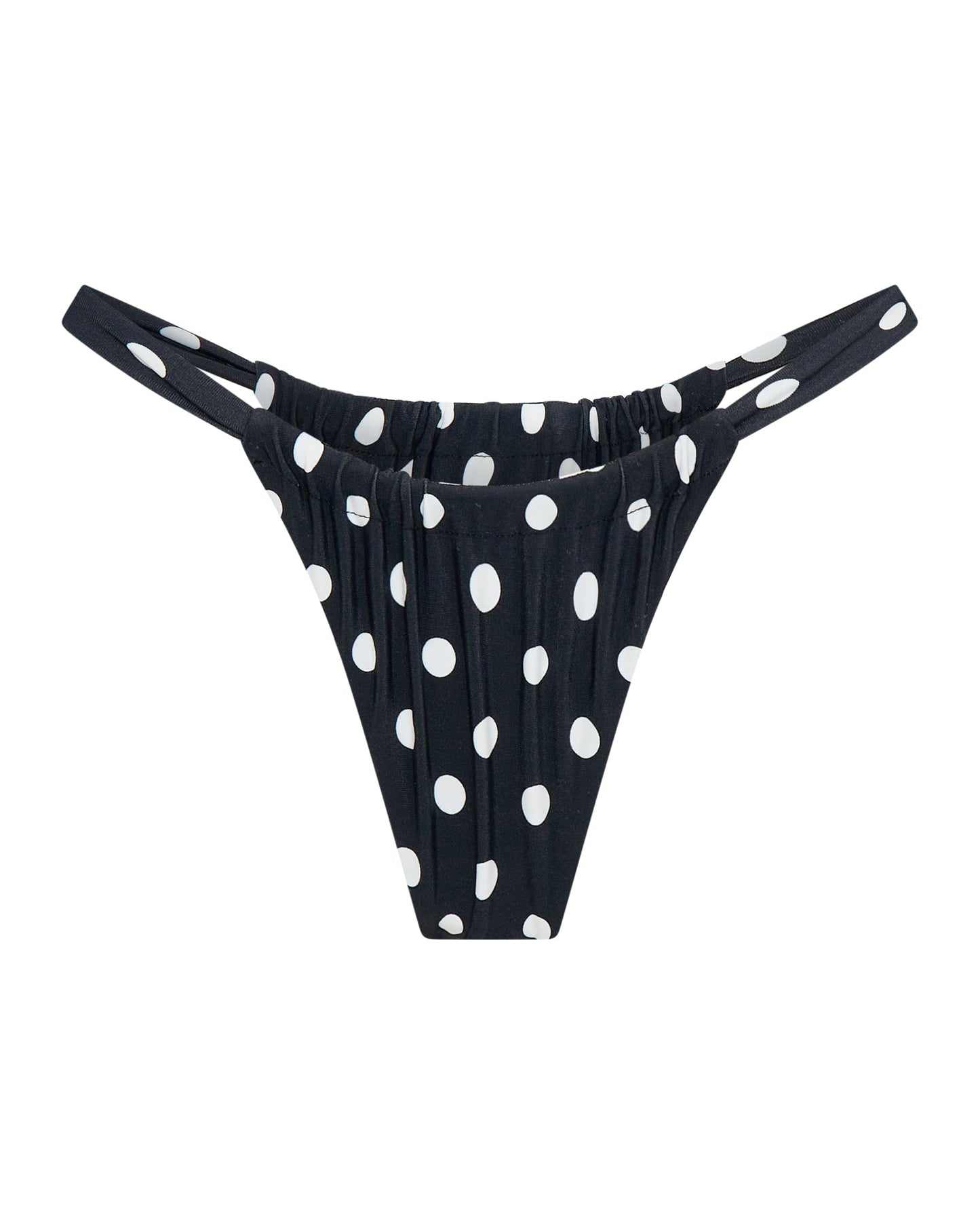 Rhodes Bottom Black Polka