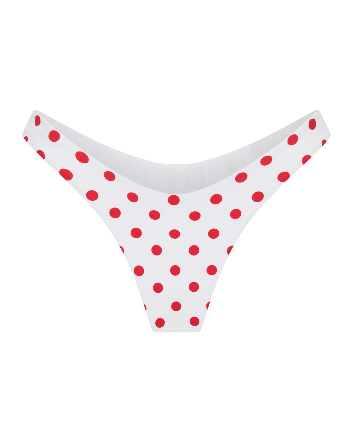 Positano Bottom Red Polka