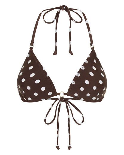 Palma Top Chocolate Polka