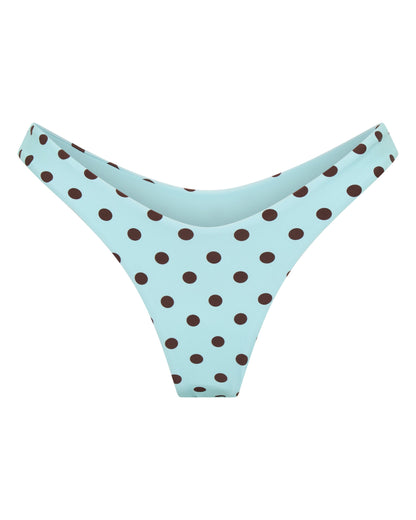 Positano Bottom Blue Polka