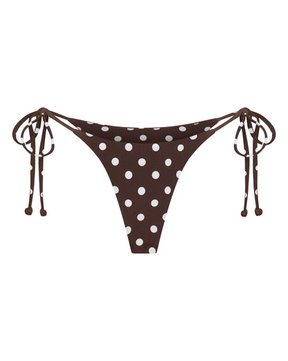 Palma Bottom Chocolate Polka