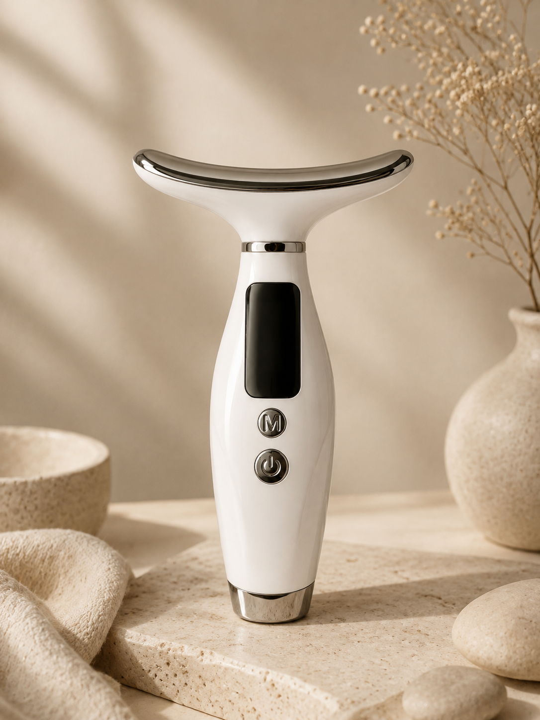 Masajeador Cervical y Facial LED