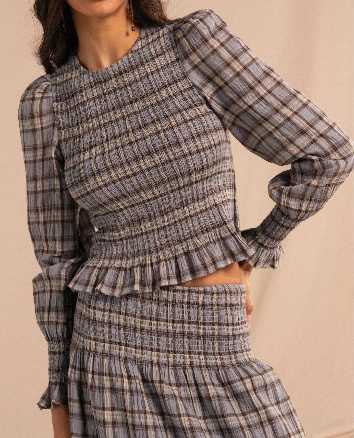 Marina | camisa de cuadros