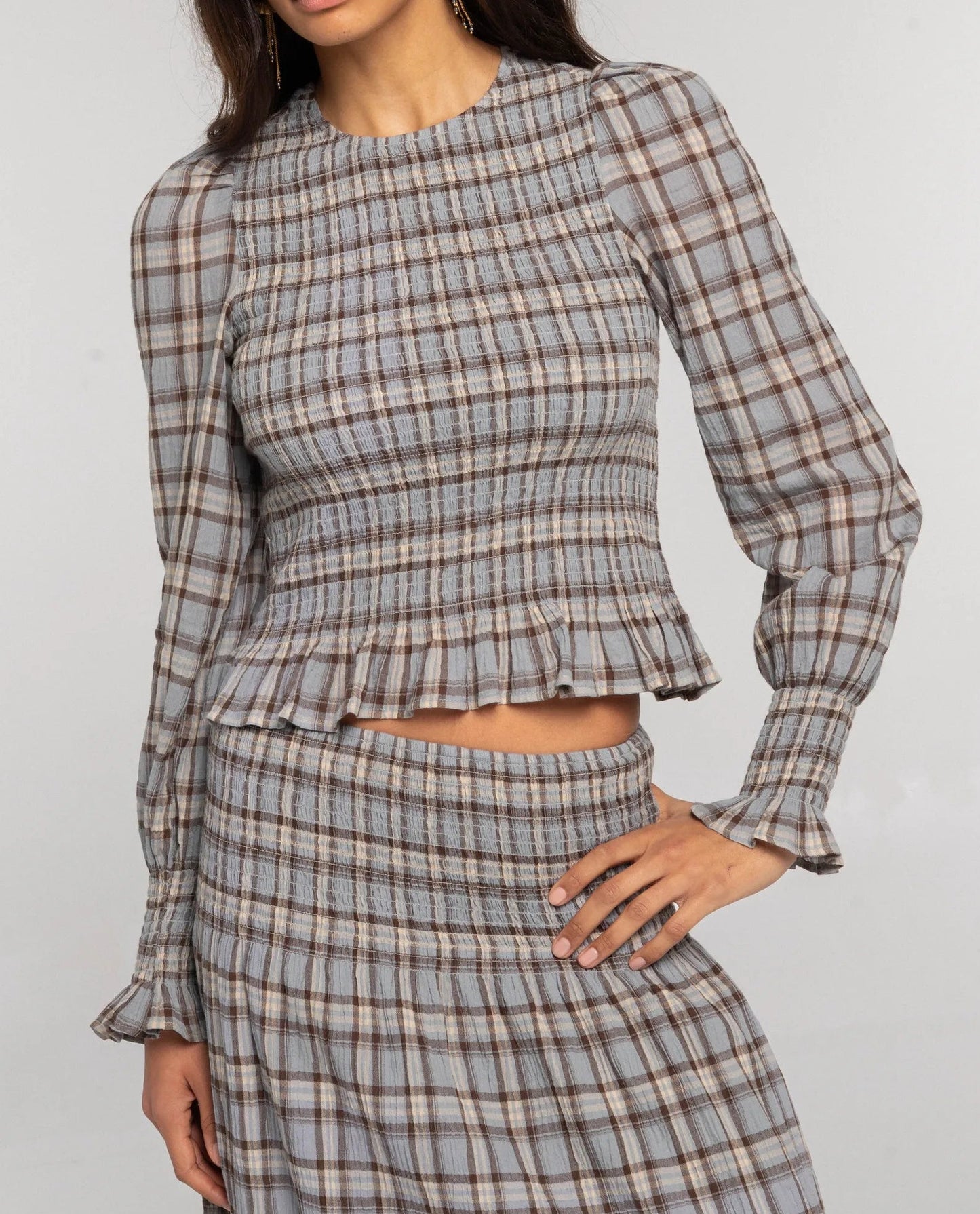 Marina | camisa de cuadros