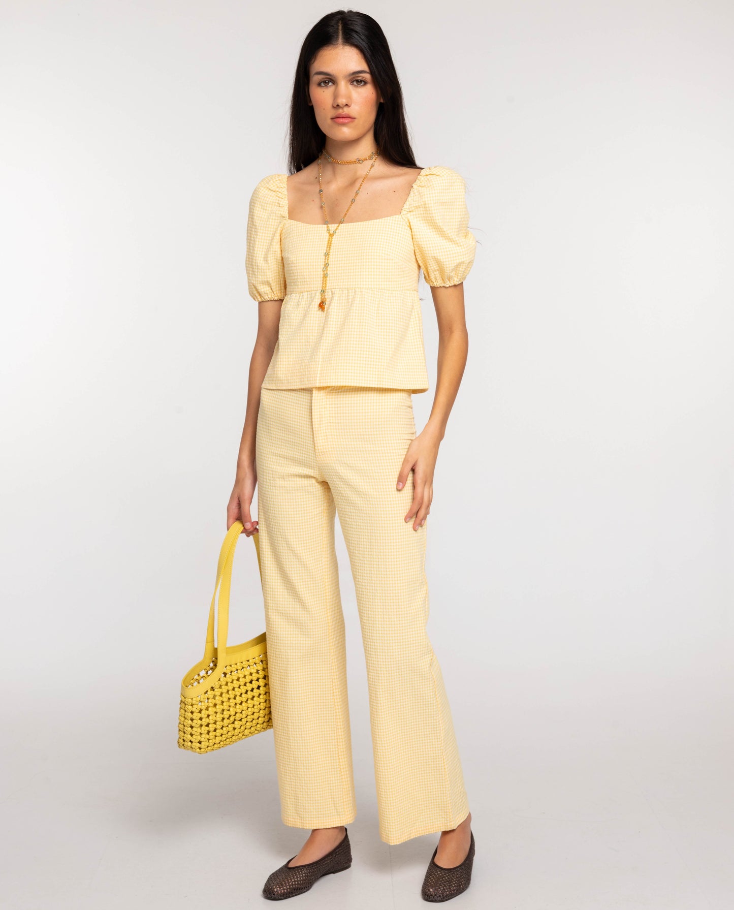 Penelope | Blusa de mangas abullonadas