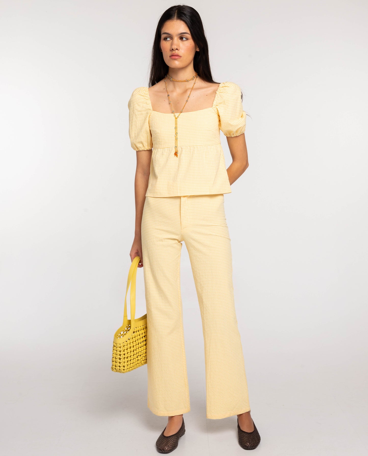 Penelope | Blusa de mangas abullonadas