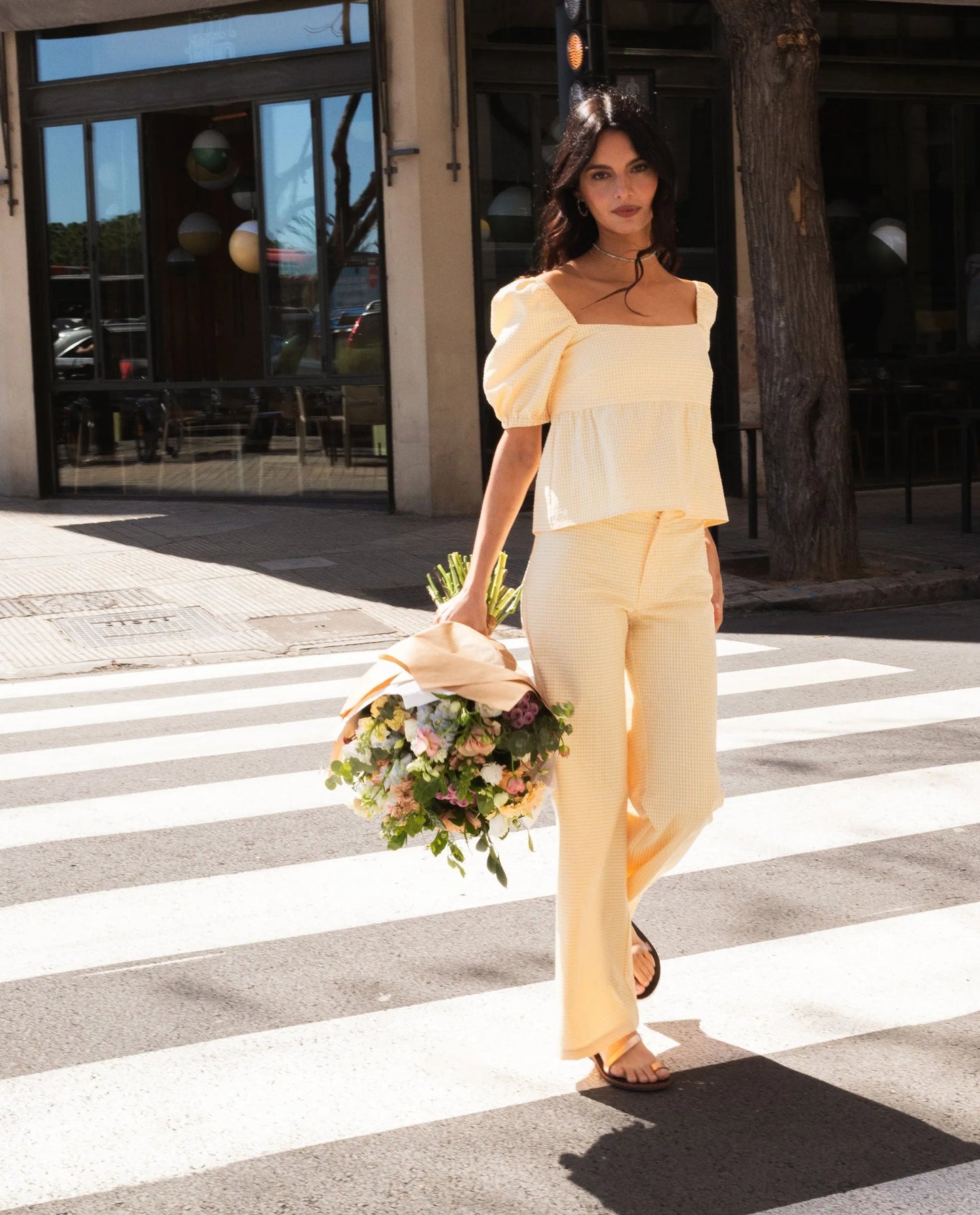 Penelope | Blusa de mangas abullonadas