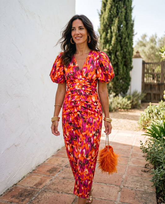 Carla | Vestido Floral Elegante